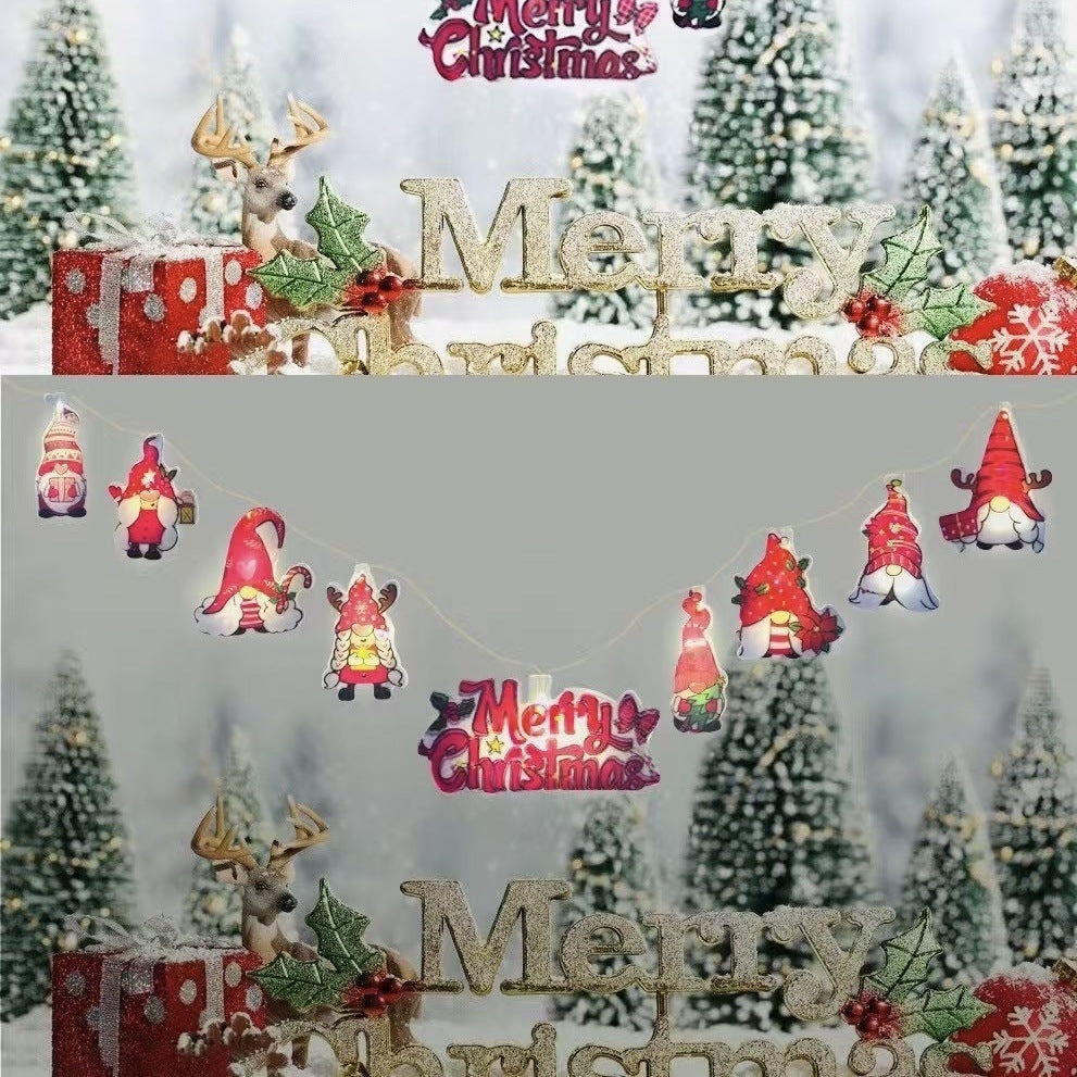 Led Christmas Tree Decorative String Lights