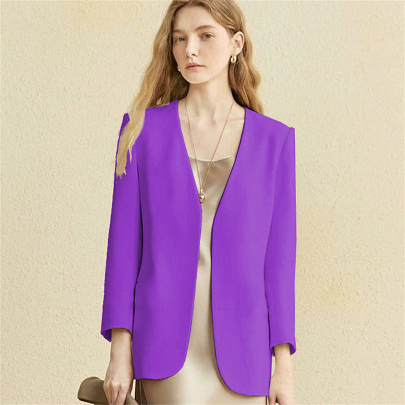 British Style Small Suit Fried Street Top For Women