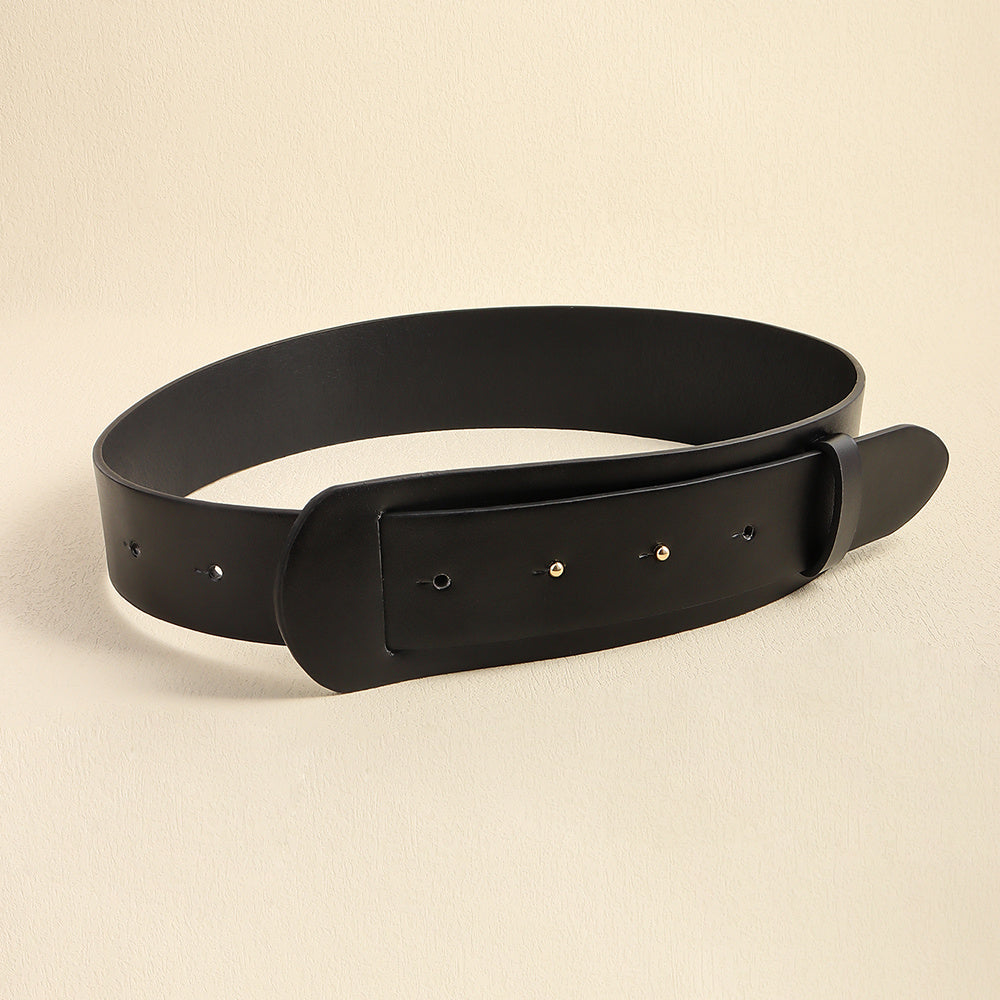 Fashion High Design Sense Wide Waist Wrap Waist Belt Blouse Skirt Coat Slimming Accessories