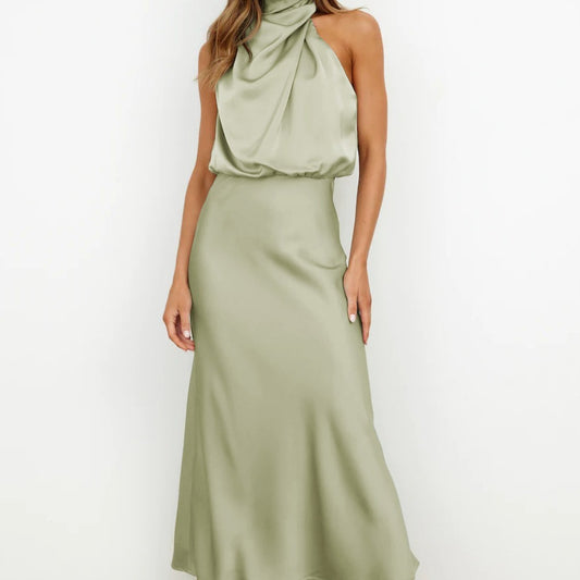 Summer Sleeveless Dress Ins Fashion Elegant Evening Party Club Clothing For Women