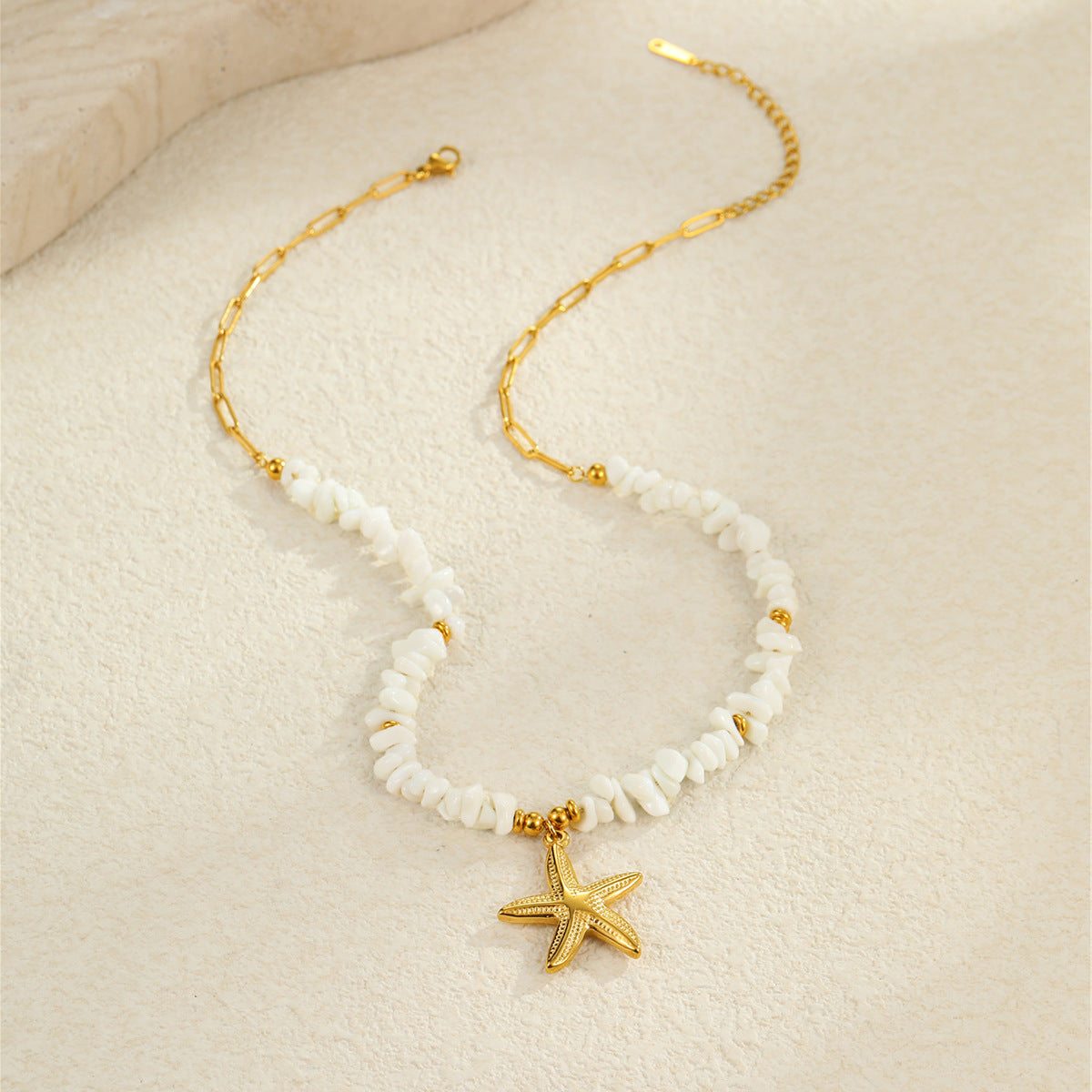 European And American Beach Ocean Style Shell Necklace Bracelet