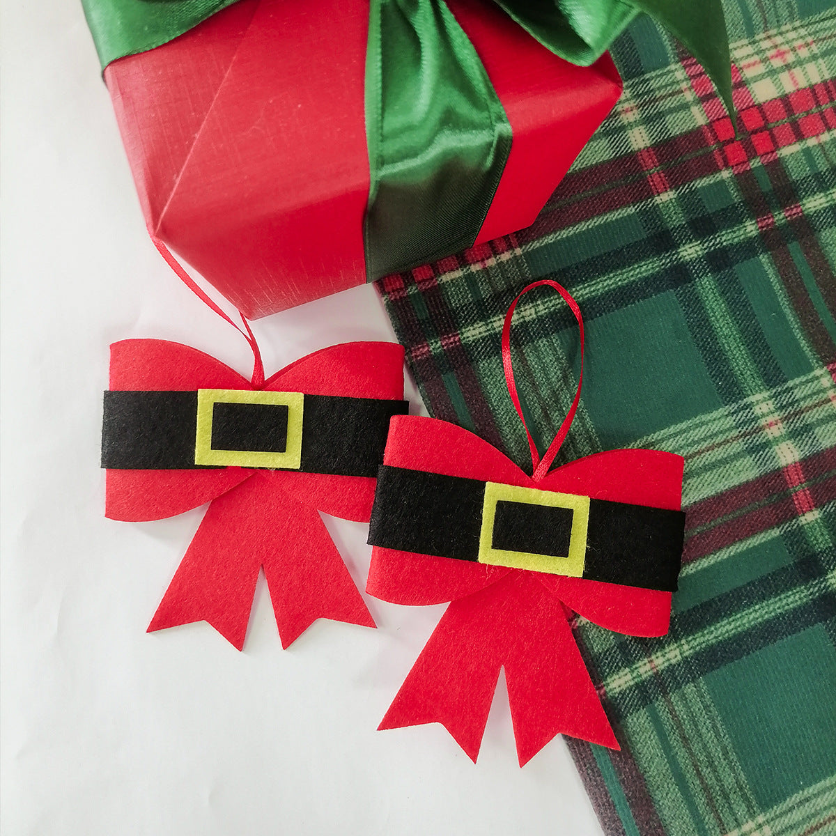 Christmas Bowknot Decorative Gift Decorative Ornaments