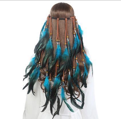 Women's Boho Fashion Feather Headband Ornament