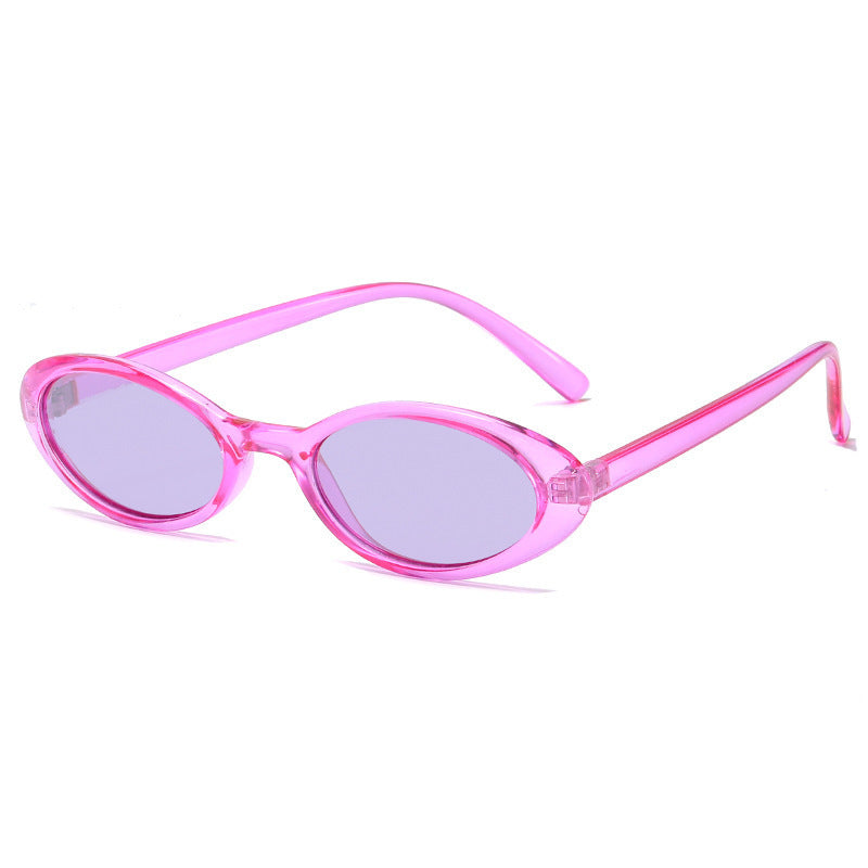 Retro Water Drop Oval Frame INS Style Personalized Glasses
