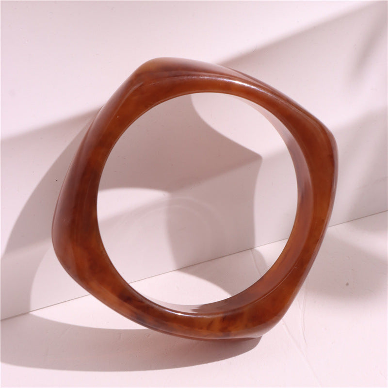 Geometric Irregular Acrylic Simple Bracelet Bracelet For Women